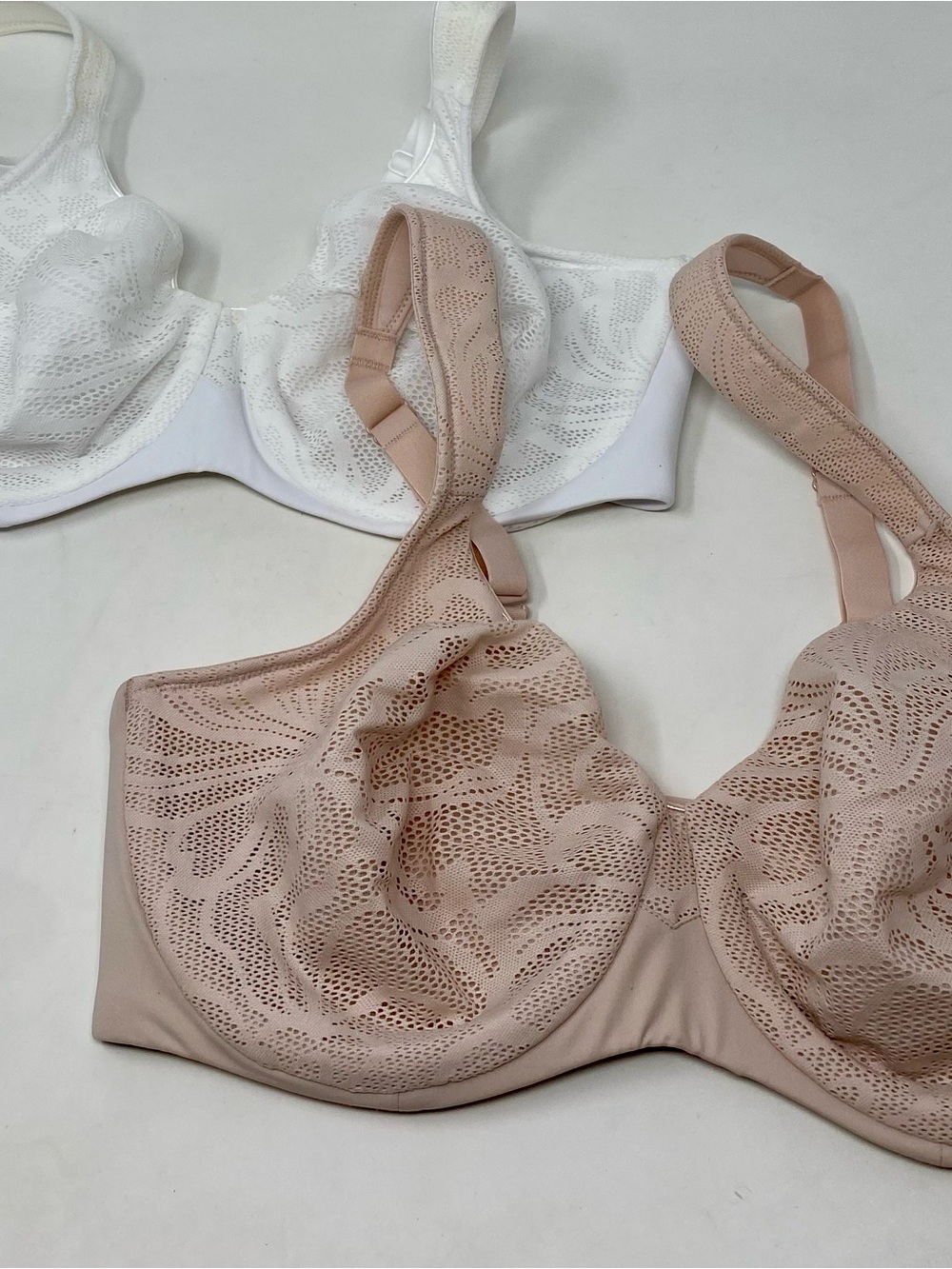 Bundle of 2 - Women’s Full Coverage Lace-Detail Underwire Bras Size 38C - Picture 8 of 8
